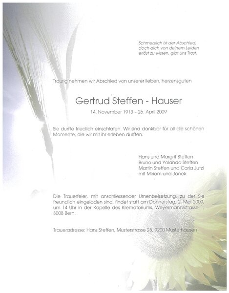 Sonnenblume