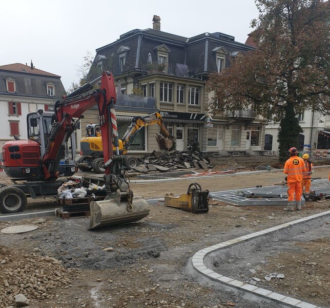 Breitenrainplatz am 20.10.2022